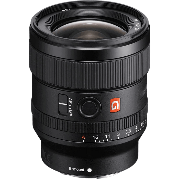 עדשת Sony FE 24mm f/1.4 GM - צבע שחור שלוש שנות אחריות עי היבואן הרשמי