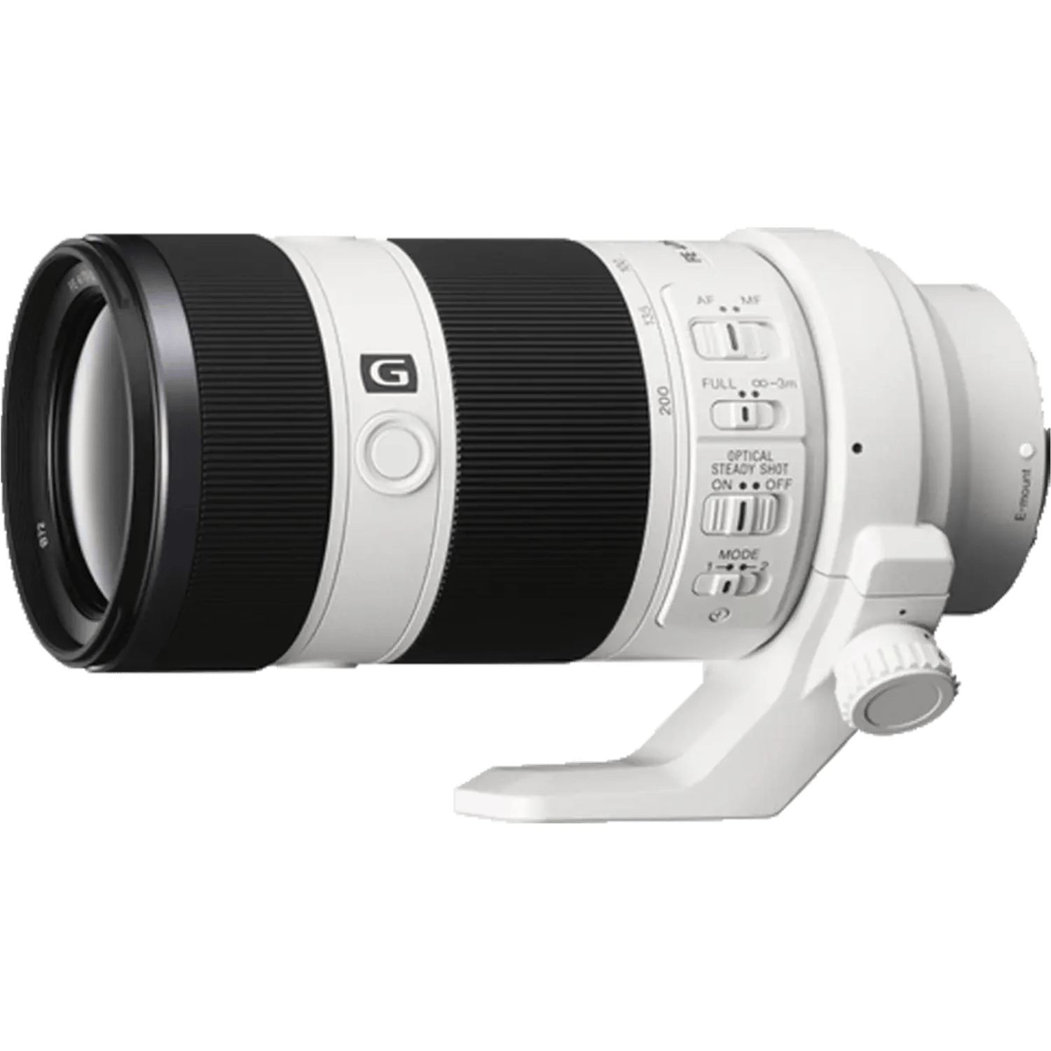 עדשת Sony FE 70-200mm f/4 G OSS - צבע לבן שלוש שנות אחריות ע
