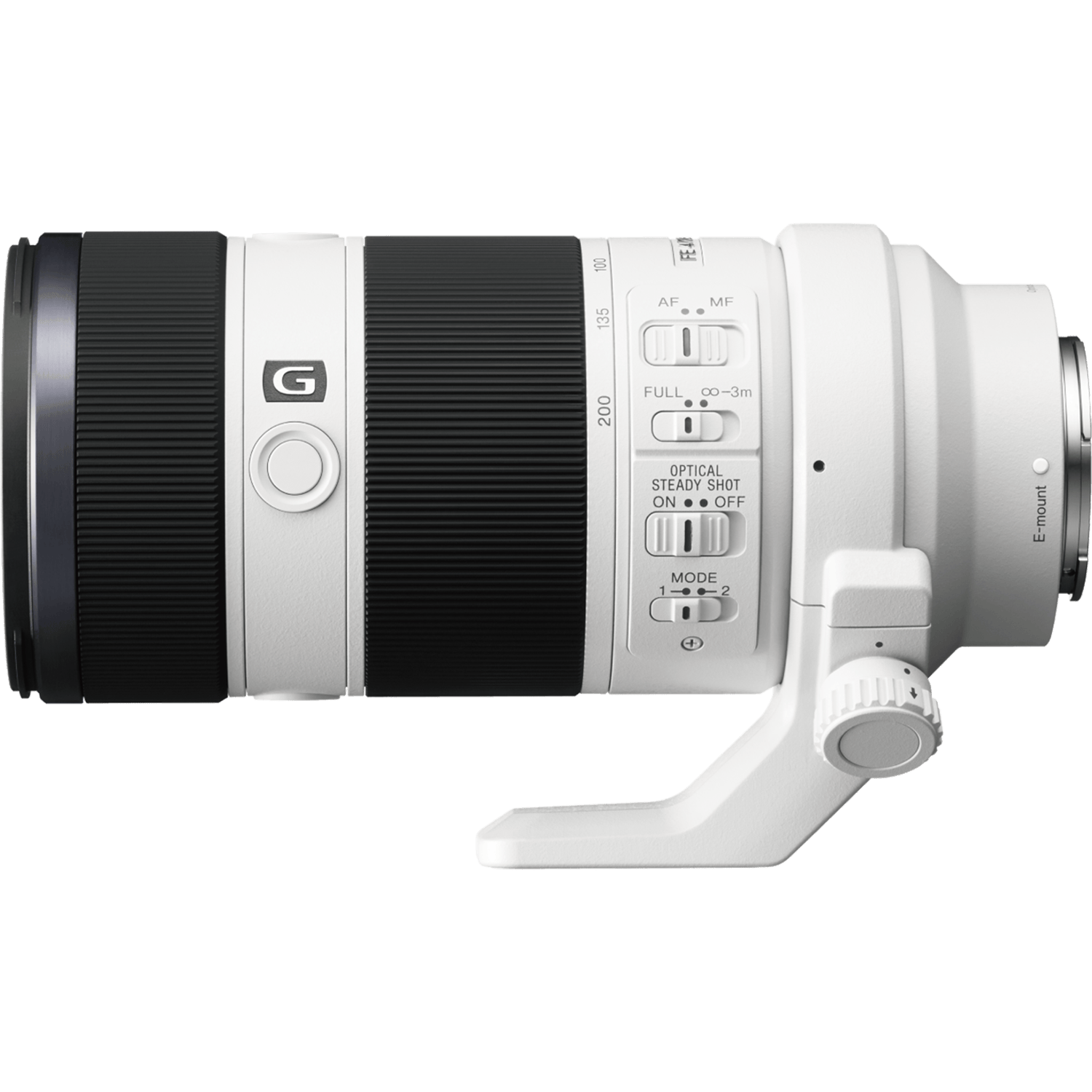 עדשת Sony FE 70-200mm f/4 G OSS - צבע לבן שלוש שנות אחריות ע
