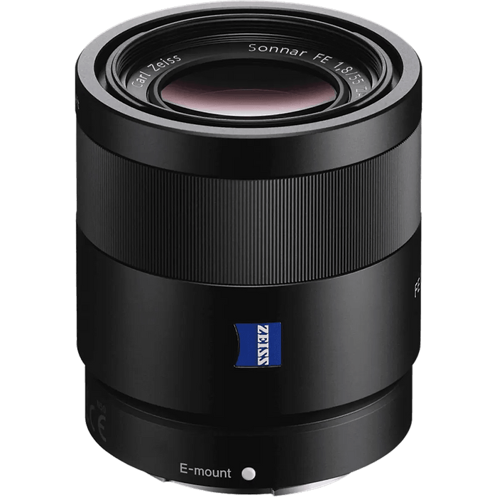 עדשת Sony Sonnar T* FE 55mm f/1.8 ZA - צבע שחור שלוש שנות אחריות עי היבואן הרשמי