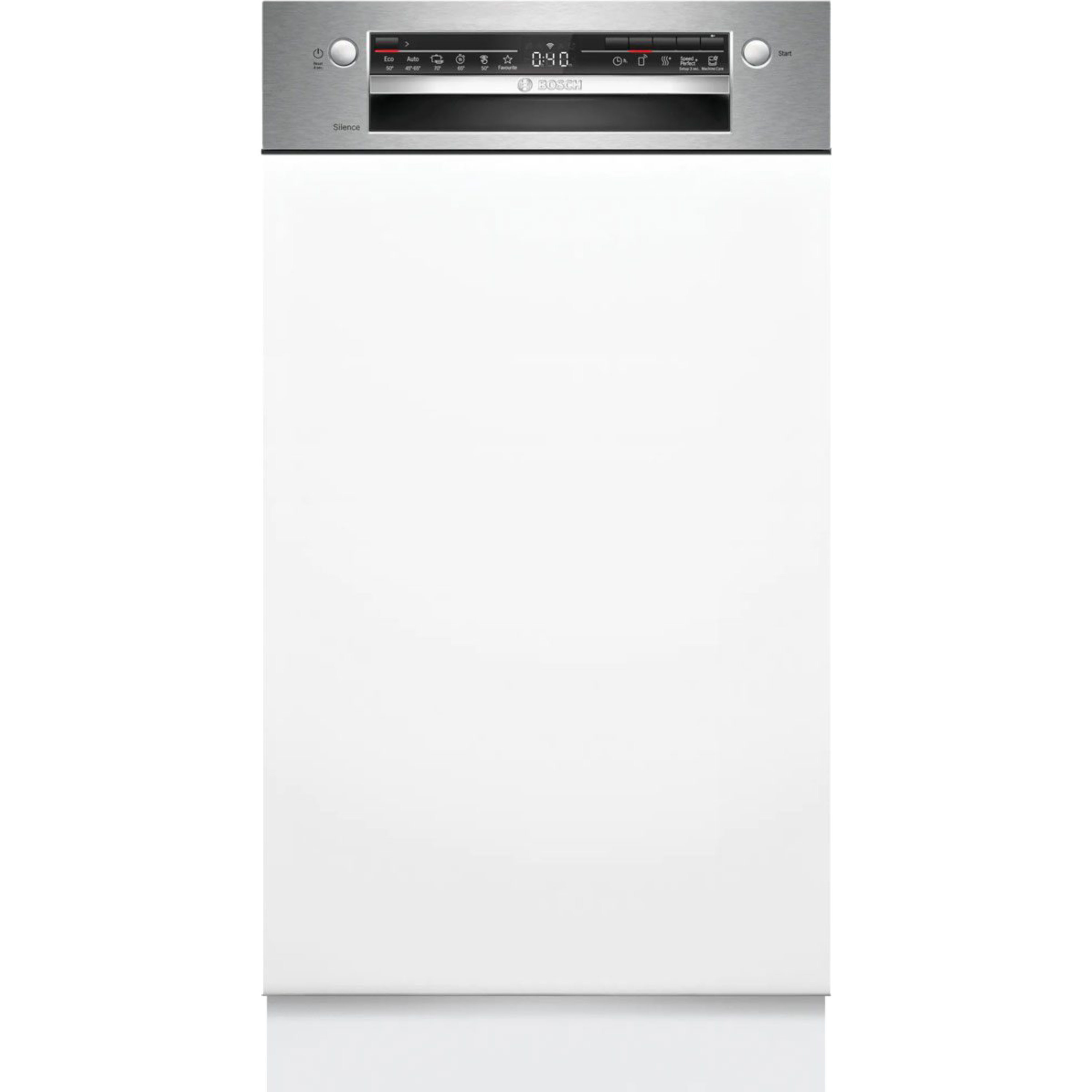 מדיח כלים חצי אינטגרלי צר 10 מערכות כלים Bosch SPI2HKS58E - תוצרת פולין