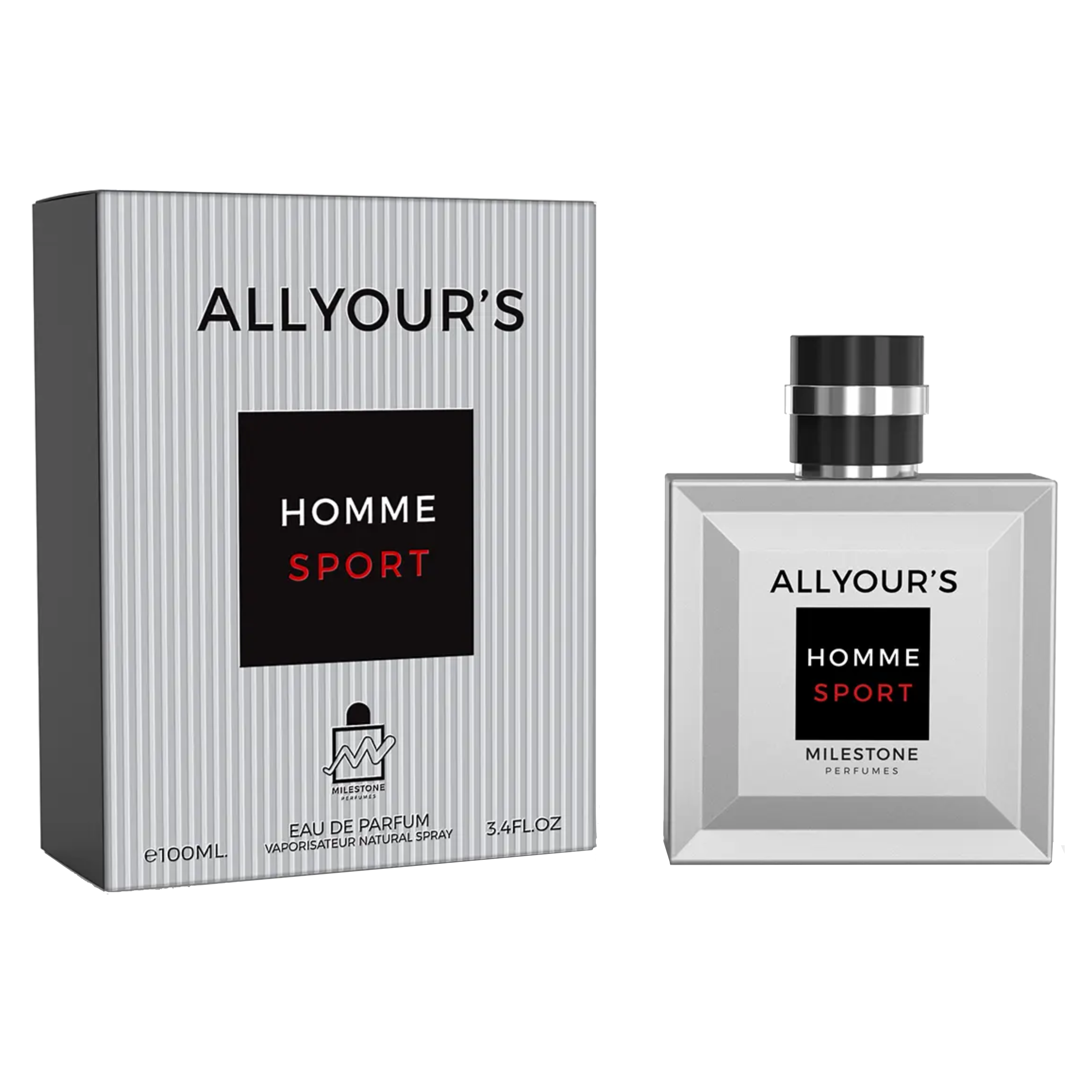Milestone All Yours Homme Sport E.D.P 100ml בושם לגבר
