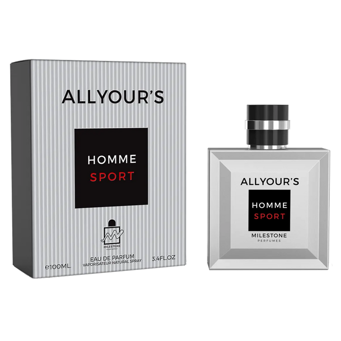 Milestone All Yours Homme Sport E.D.P 100ml בושם לגבר