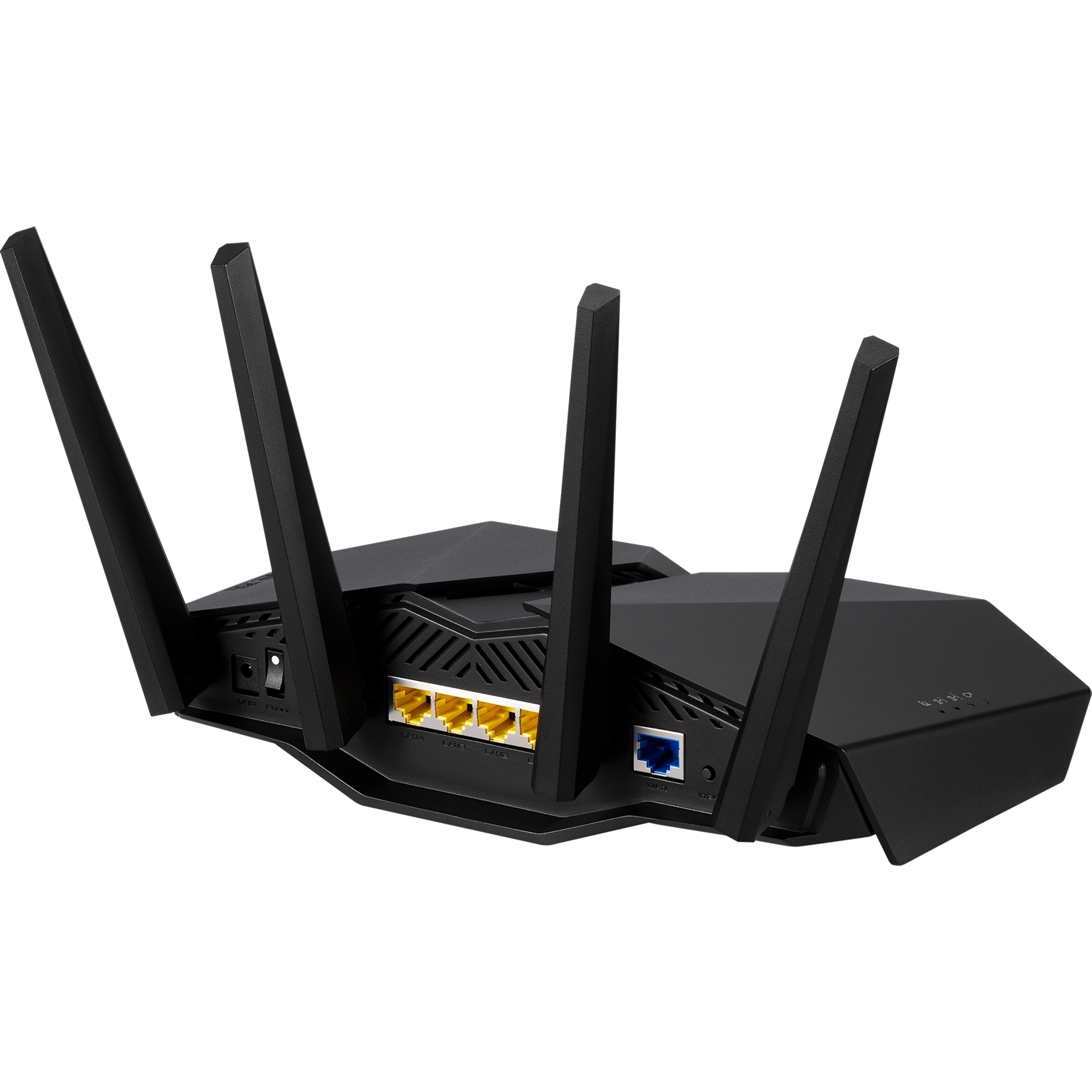 ראוטר גיימינג Asus RT-AX82U WiFi 6 - צבע שחור שלוש שנות אחריות ע