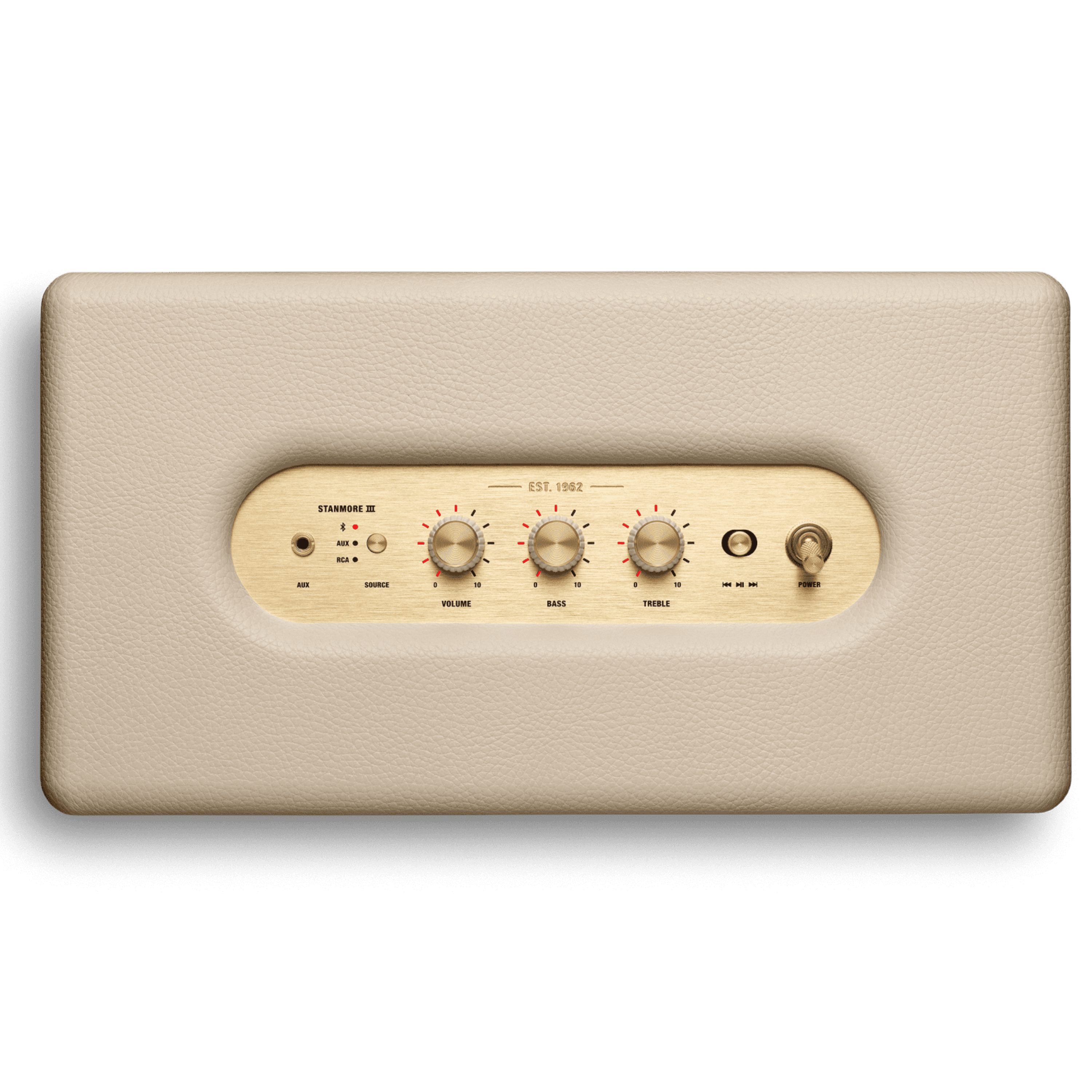 רמקול אלחוטי Marshall Stanmore III Bluetooth - צבע קרם שנה אחריות ע