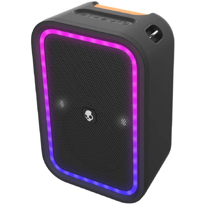 רמקול אלחוטי SkullCandy Stomp Party IPX7 - צבע שחור שנה אחריות עי היבואן הרשמי