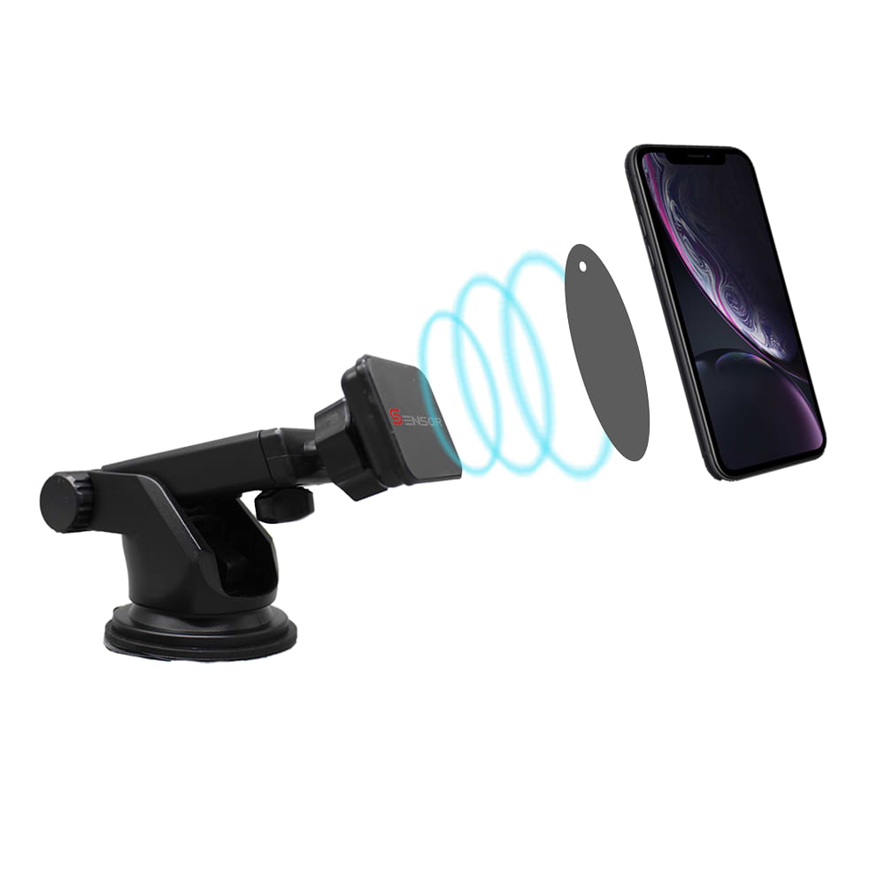 זרוע לרכב תושבת מגנטית דגם Sensor STS2 - צבע שחור
