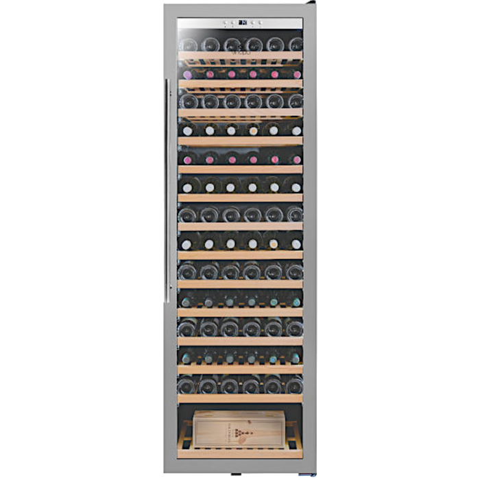 מקרר יין מתקדם עם מדפי עץ עד 161 בקבוקים Vinopo SU-192S - אחריות עי היבואן הרשמי