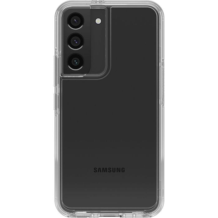 כיסוי Otterbox ל Galaxy S22 דגם Symmetry - שקוף שנה אחריות עי היבואן הרשמי
