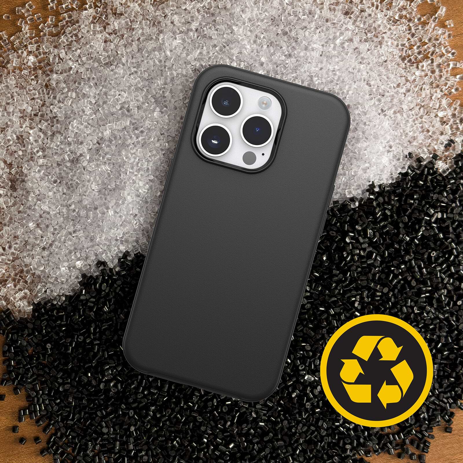 כיסוי Otterbox ל Apple iPhone 14 Pro דגם Symmetry - צבע שחור שנה אחריות ע