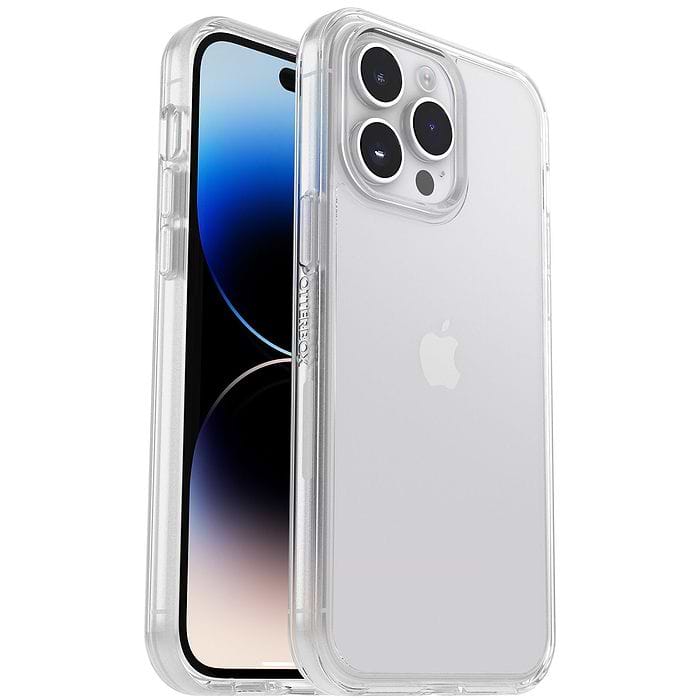 כיסוי Otterboxל Apple iPhone 14 Pro Max דגם Symmetry - צבע שקוף אחריות לשנה עי היבואן הרשמי