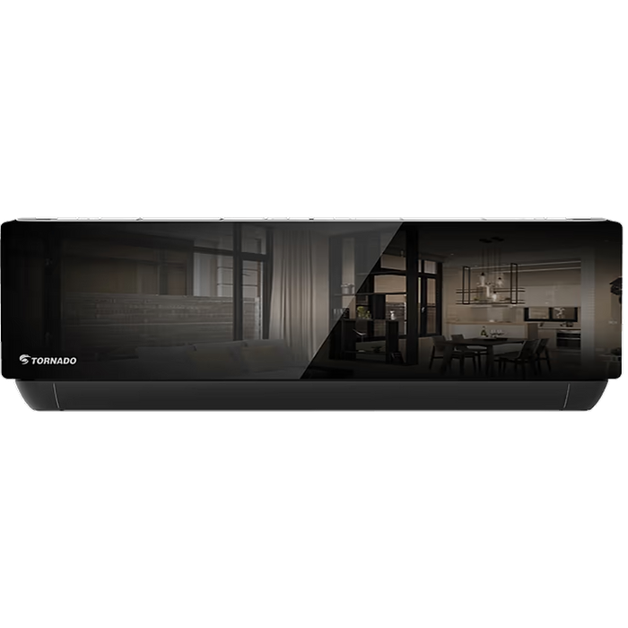 מזגן עילי טורנדו SMART INV 22X WIFI BLACK EU Tornado - אחריות יבואן רשמי 