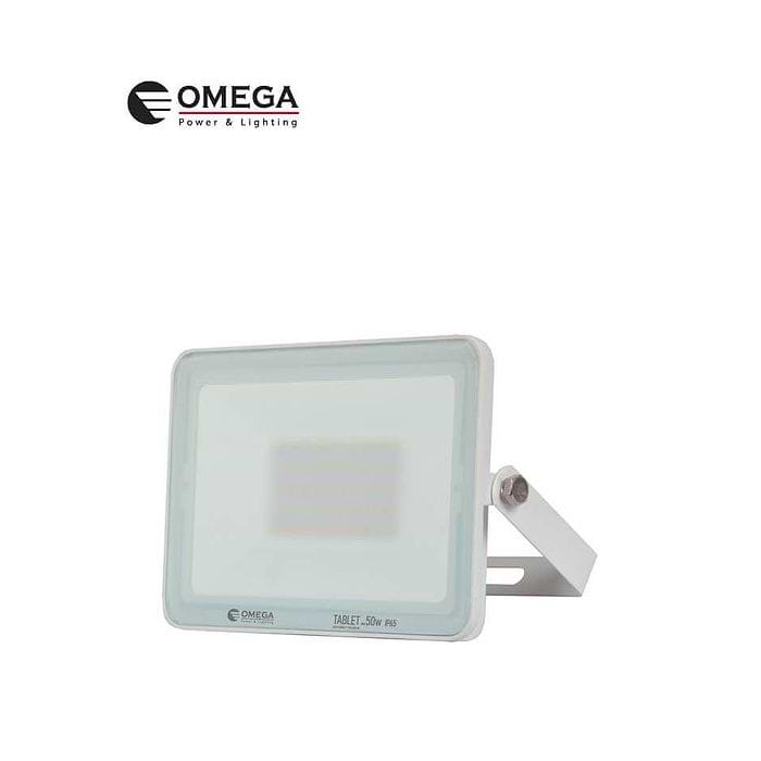 פ.הצפה TABLET 50W לבן OMEGA 6500K