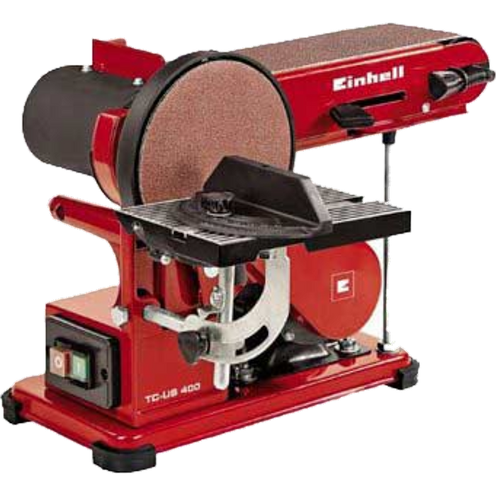 מלטשת שולחן 375W עם גלגל צד Einhell TC-US 400 - שנתיים אחריות עי היבואן הרשמי