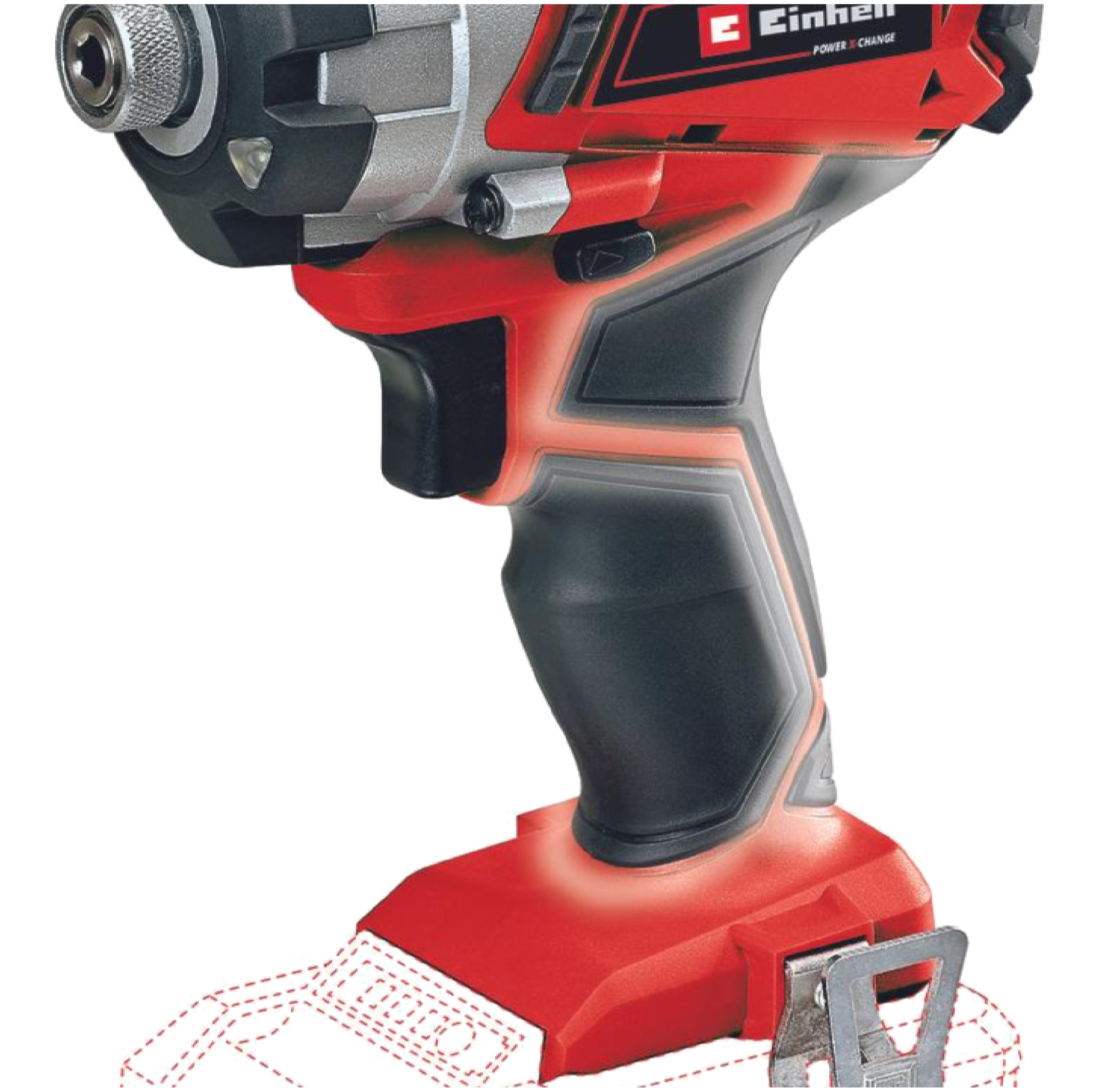 מברגת אימפקט נטענת 18V (גוף)  Einhell TE-CI 18/1 LI-Solo - שנתיים אחריות ע