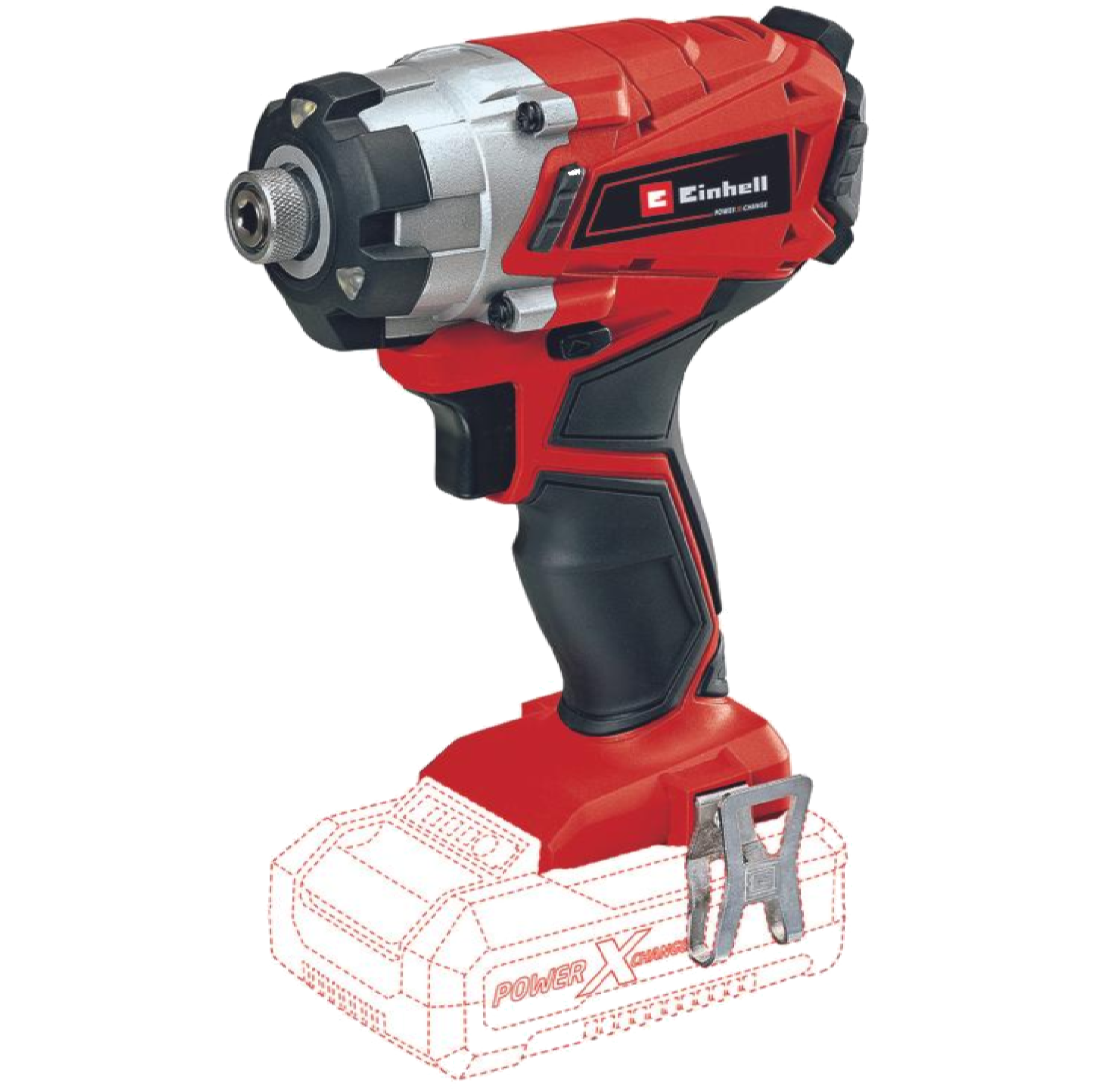 מברגת אימפקט נטענת 18V (גוף)  Einhell TE-CI 18/1 LI-Solo - שנתיים אחריות ע