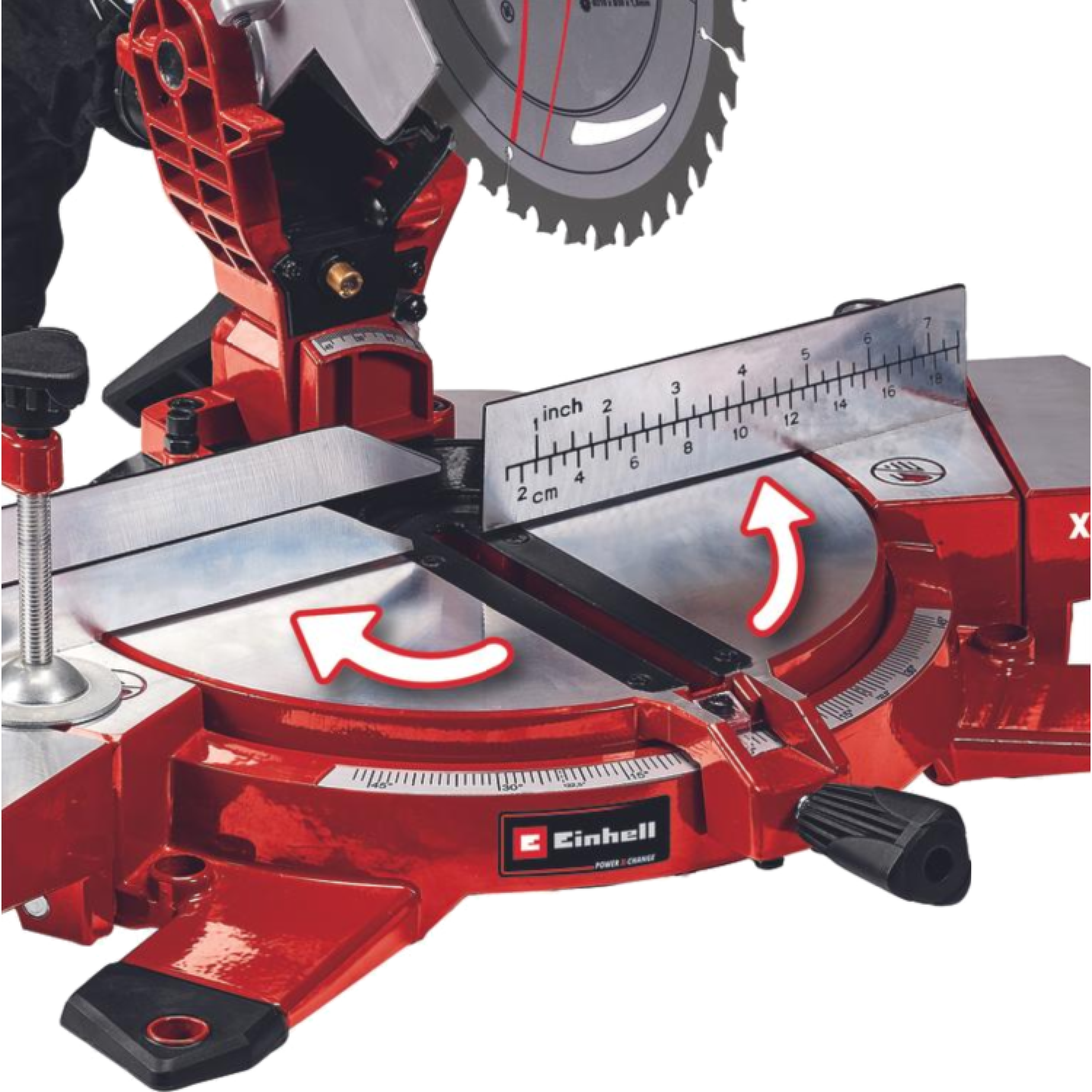 מסור גרונג נטען 18V (גוף ) Einhell TE-MS 18-210 LI-Solo – שנתיים אחריות ע