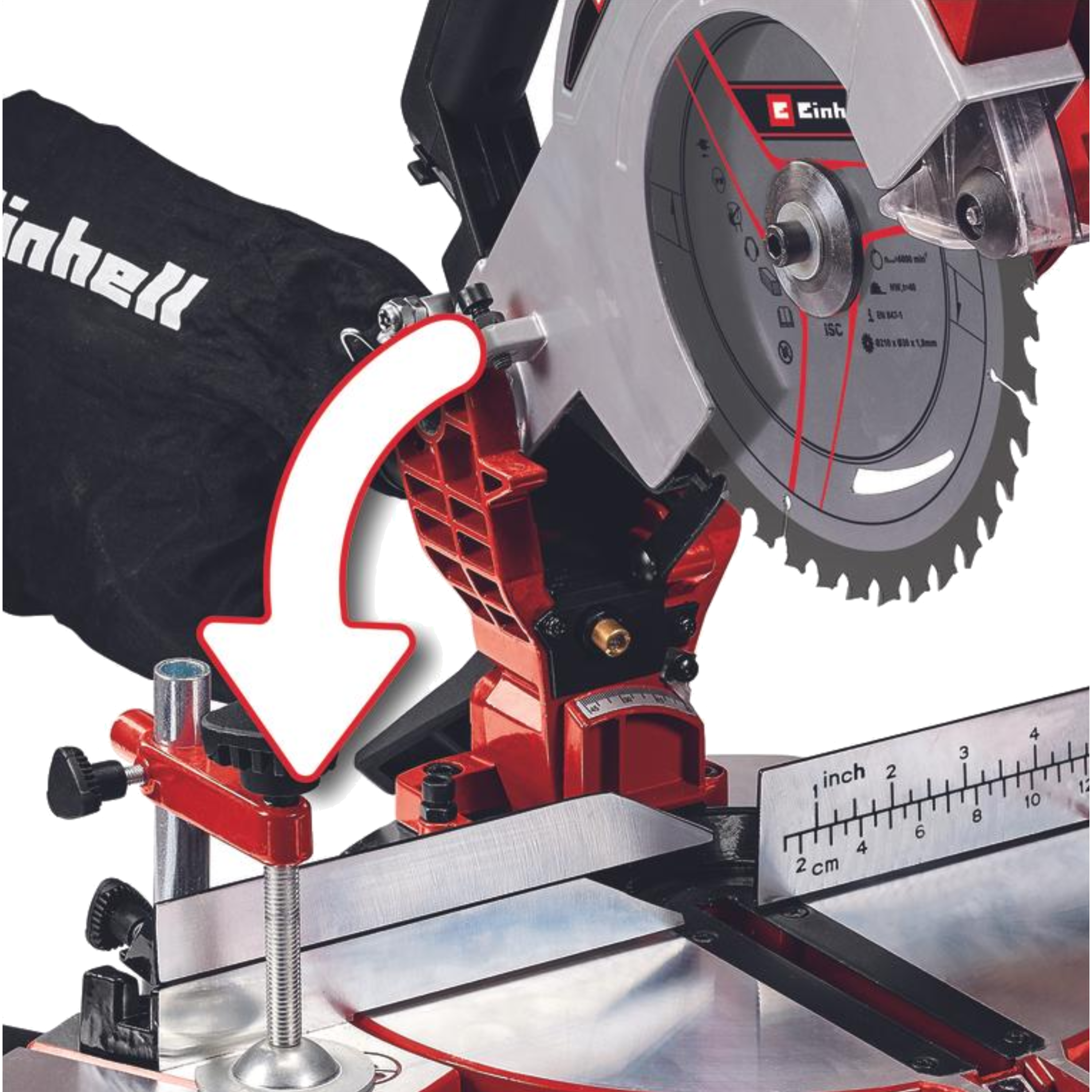 מסור גרונג נטען 18V (גוף ) Einhell TE-MS 18-210 LI-Solo – שנתיים אחריות ע