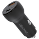 מטען לרכב Energy Swift PD 66W עם יציאת USB-C ו-USB-A כולל כבל USB-C to Lightning - צבע שחור שנתיים אחריות ע"י היבואן הרשמי
