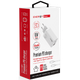 מטען Energy Premium PD 65W כולל כבל USB-C to USB-C באורך 1.5 מטר - צבע לבן שנתיים אחריות ע"י היבואן הרשמי