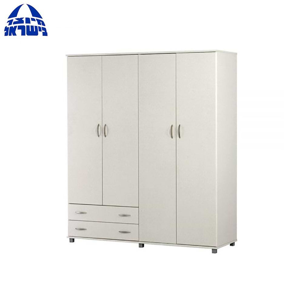 ארון 4 דלתות ו2 מגירות ארבל יראון פשתן דגם YIRON
