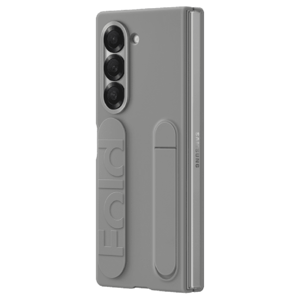 כיסוי Silicone ל-Samsung Galaxy Z Fold 6 - צבע אפור