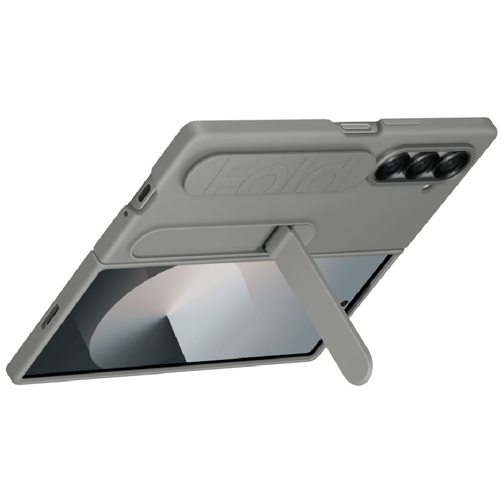 כיסוי Silicone ל-Samsung Galaxy Z Fold 6 - צבע אפור