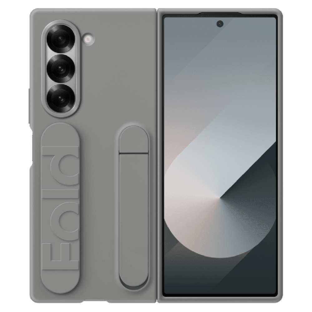 כיסוי Silicone ל-Samsung Galaxy Z Fold 6 - צבע אפור