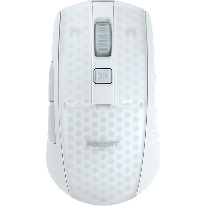 עכבר גיימינג אלחוטי Roccat Burst Pro Air - צבע לבן שנה אחריות עי היבואן הרשמי
