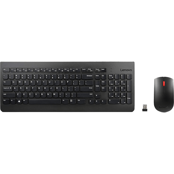 סט מקלדת ועכבר אלחוטיים עברית/אנגלית/רוסית Lenovo 510 - צבע שחור שנה אחריות עי היבואן הרשמי