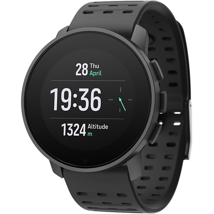 שעון ספורט חכם Suunto 9 Peak Pro GPS 43mm - צבע שחור שנתיים אחריות עי היבואן הרשמי