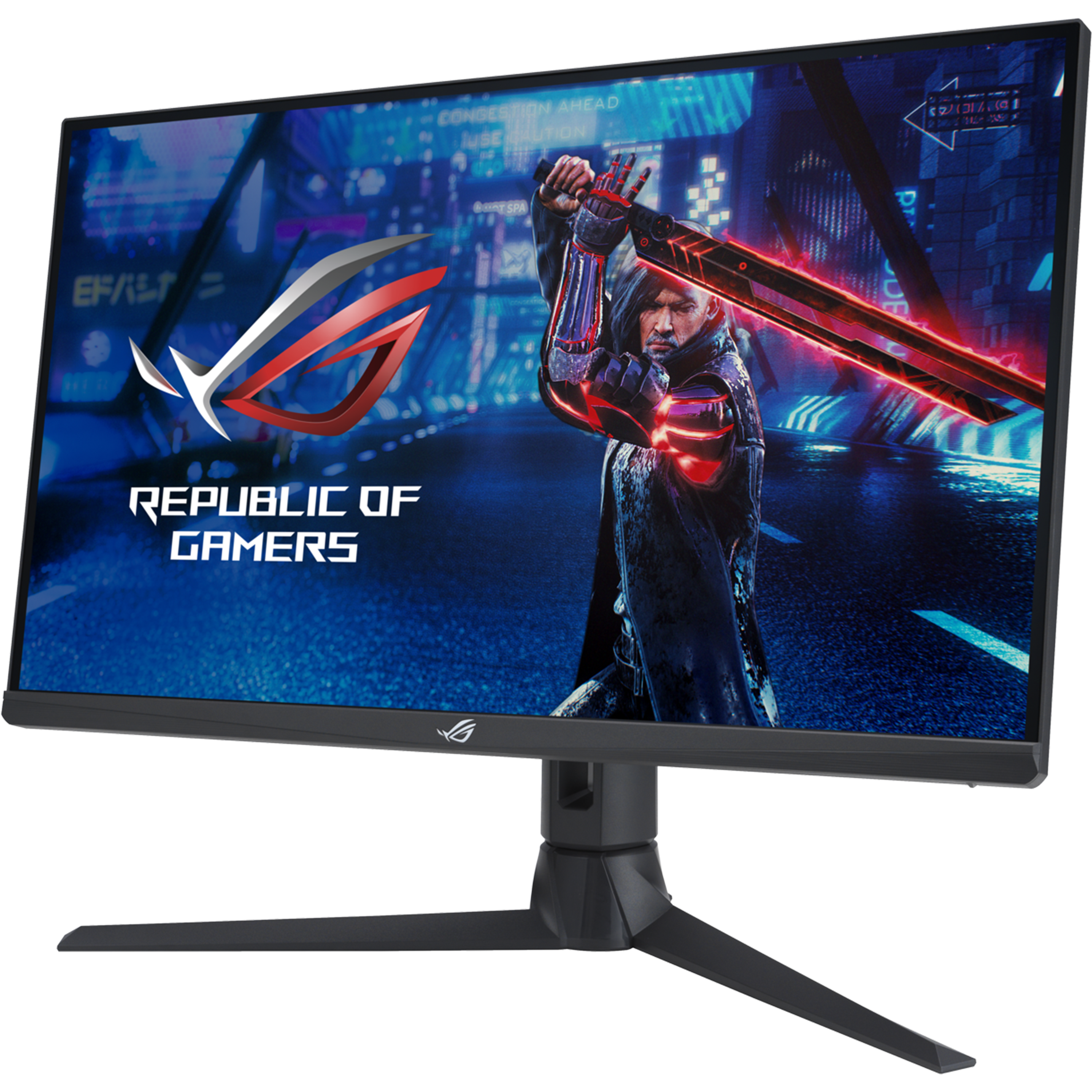 מסך מחשב גיימינג 27'' Asus ROG Strix XG27AQMR G-Sync Fast IPS WQHD 1ms 300Hz - צבע שחור שלוש שנות אחריות ע