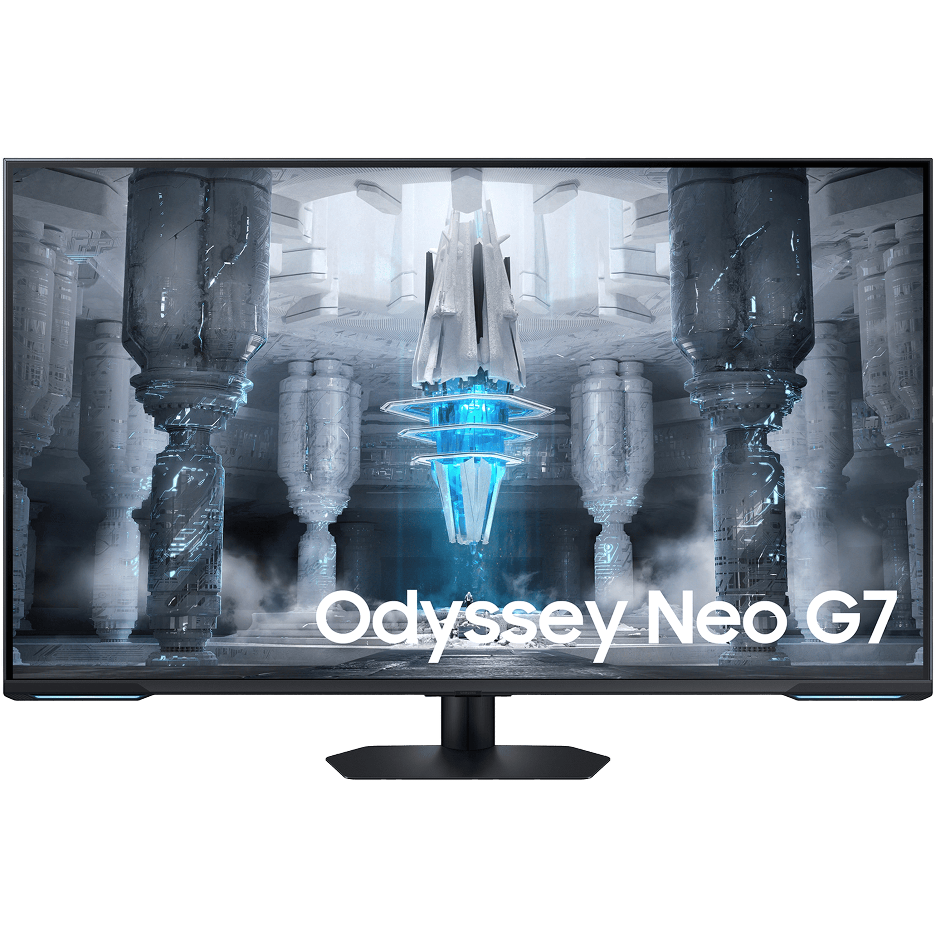 מסך מחשב גיימינג חכם 43'' Samsung Odyssey Neo G7 S43CG700NP 4K UHD VA FreeSync Premium Pro 144Hz 1ms - צבע שחור ולבן שלוש שנות אחריות ע