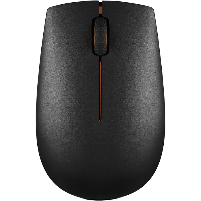 עכבר אלחוטי Lenovo 300 - צבע שחור שנה אחריות עי היבואן הרשמי