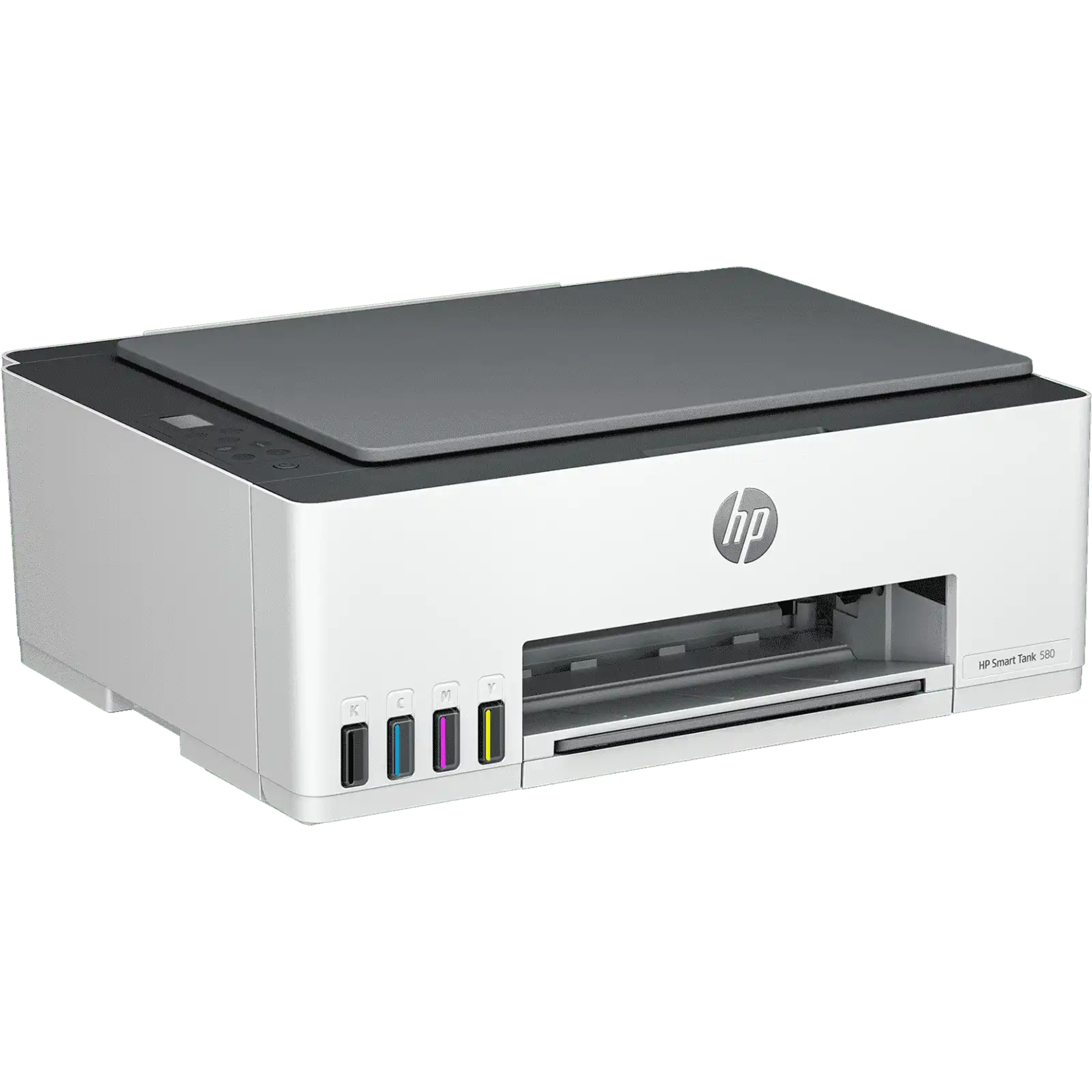 מדפסת אלחוטית משולבת HP Smart Tank 580 All-in-One - צבע לבן שלוש שנות אחריות ע