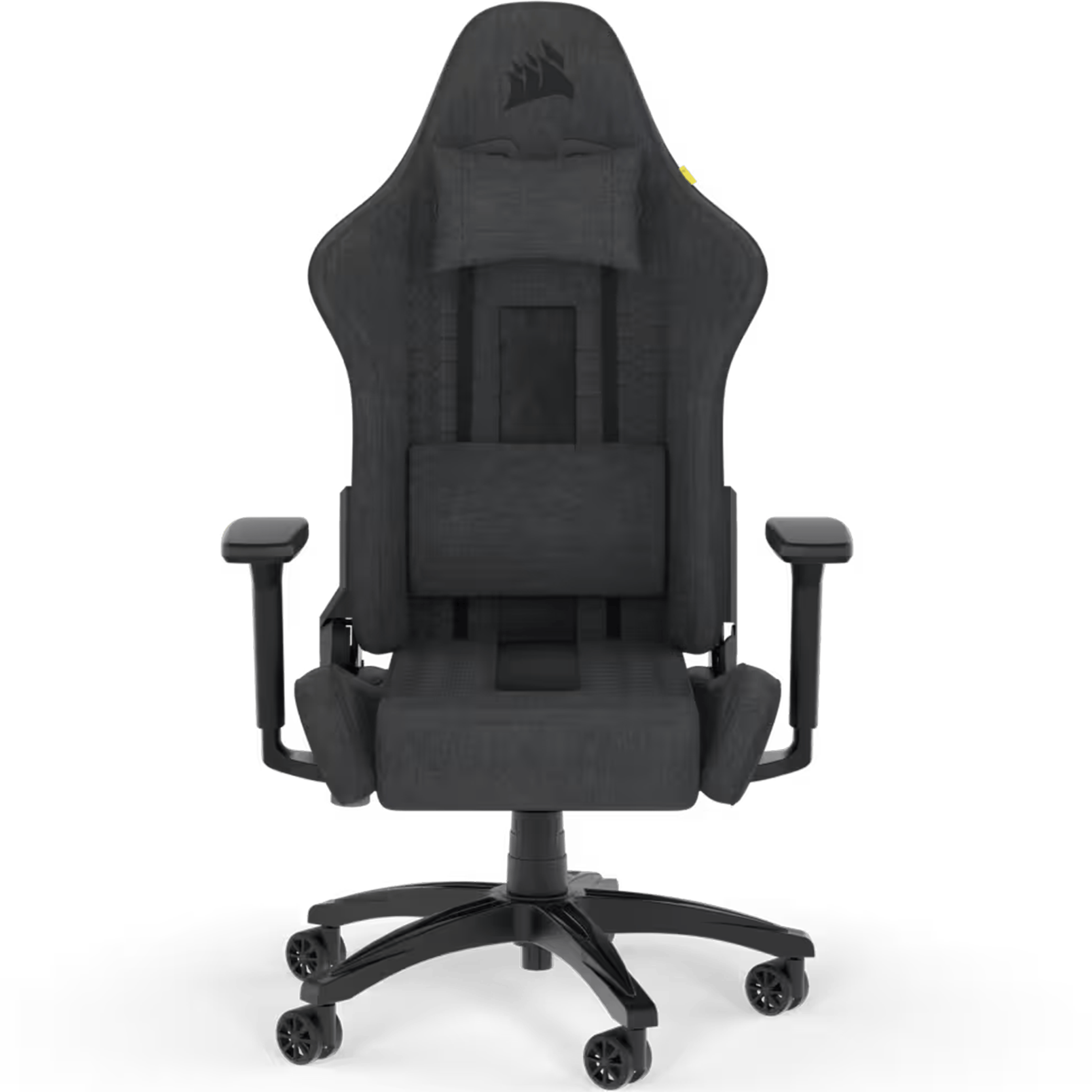 כיסא גיימינג Corsair TC100 - צבע אפור שחור שנתיים אחריות ע