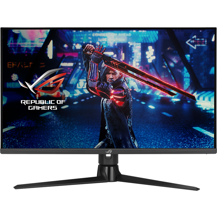 מסך מחשב גיימינג 32'' Asus ROG Strix XG32UQ G-Sync Fast IPS 4K UHD 1ms 160Hz - צבע שחור שלוש שנות אחריות עי היבואן הרשמי