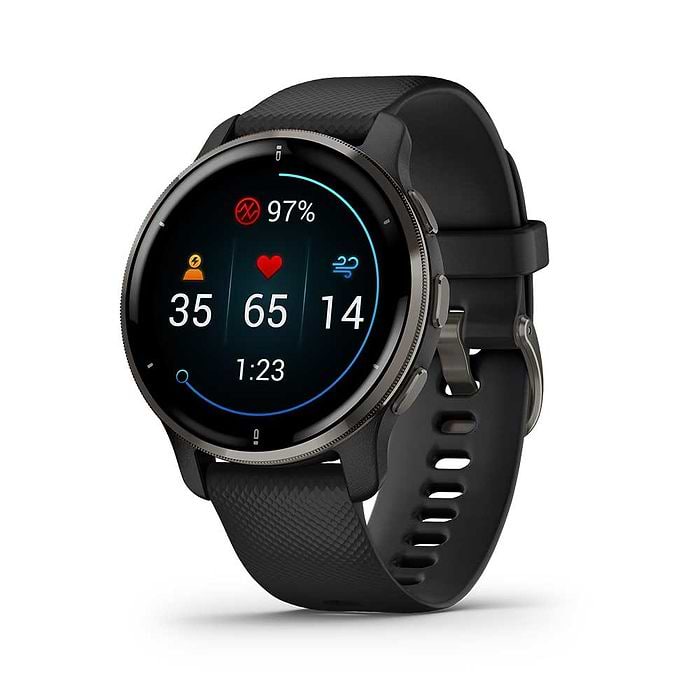 שעון ספורט חכם Garmin Venu 2 Plus 43mm - צבע שחור   