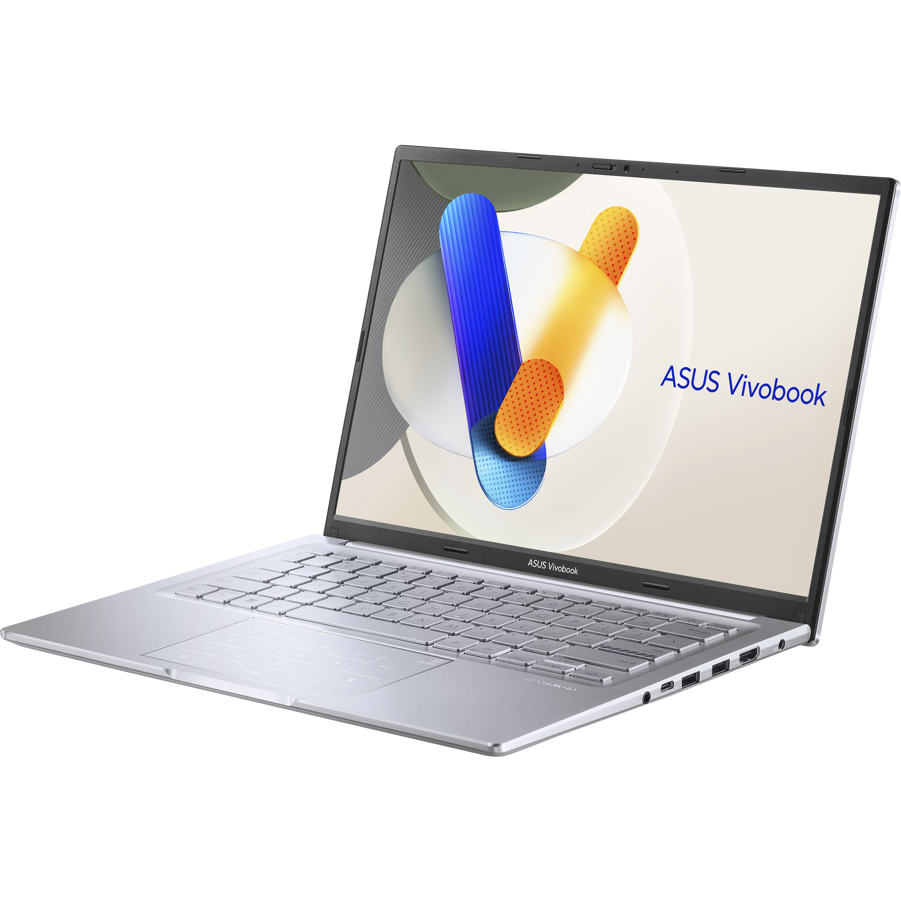 מחשב נייד Asus VivoBook 14 X1405VA-LY451W - Core i9-13900H 1TB SSD 16GB RAM Windows 11 - צבע כסוף שלוש שנות אחריות ע
