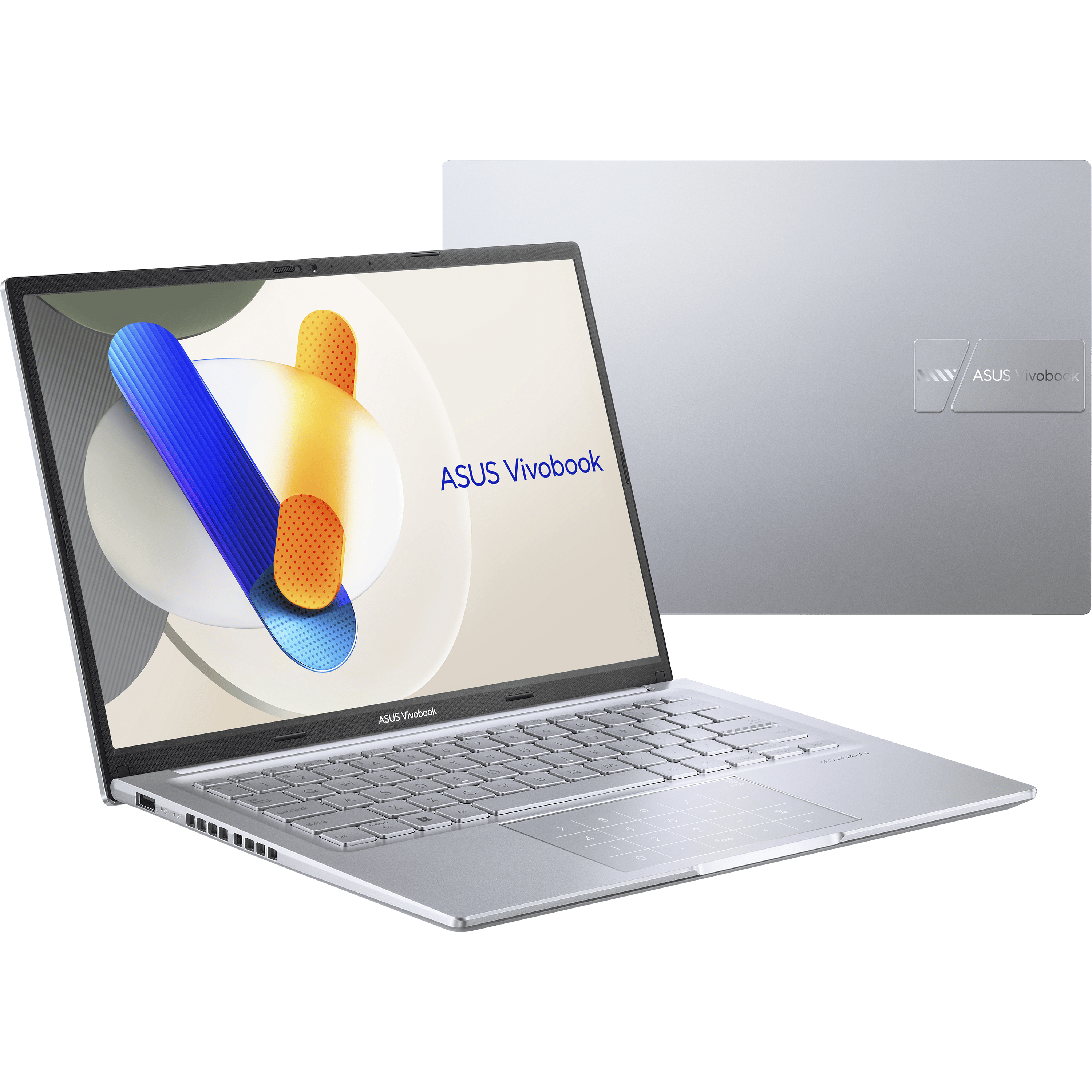 מחשב נייד Asus VivoBook 14 X1405VA-LY451W - Core i9-13900H 1TB SSD 16GB RAM Windows 11 - צבע כסוף שלוש שנות אחריות ע