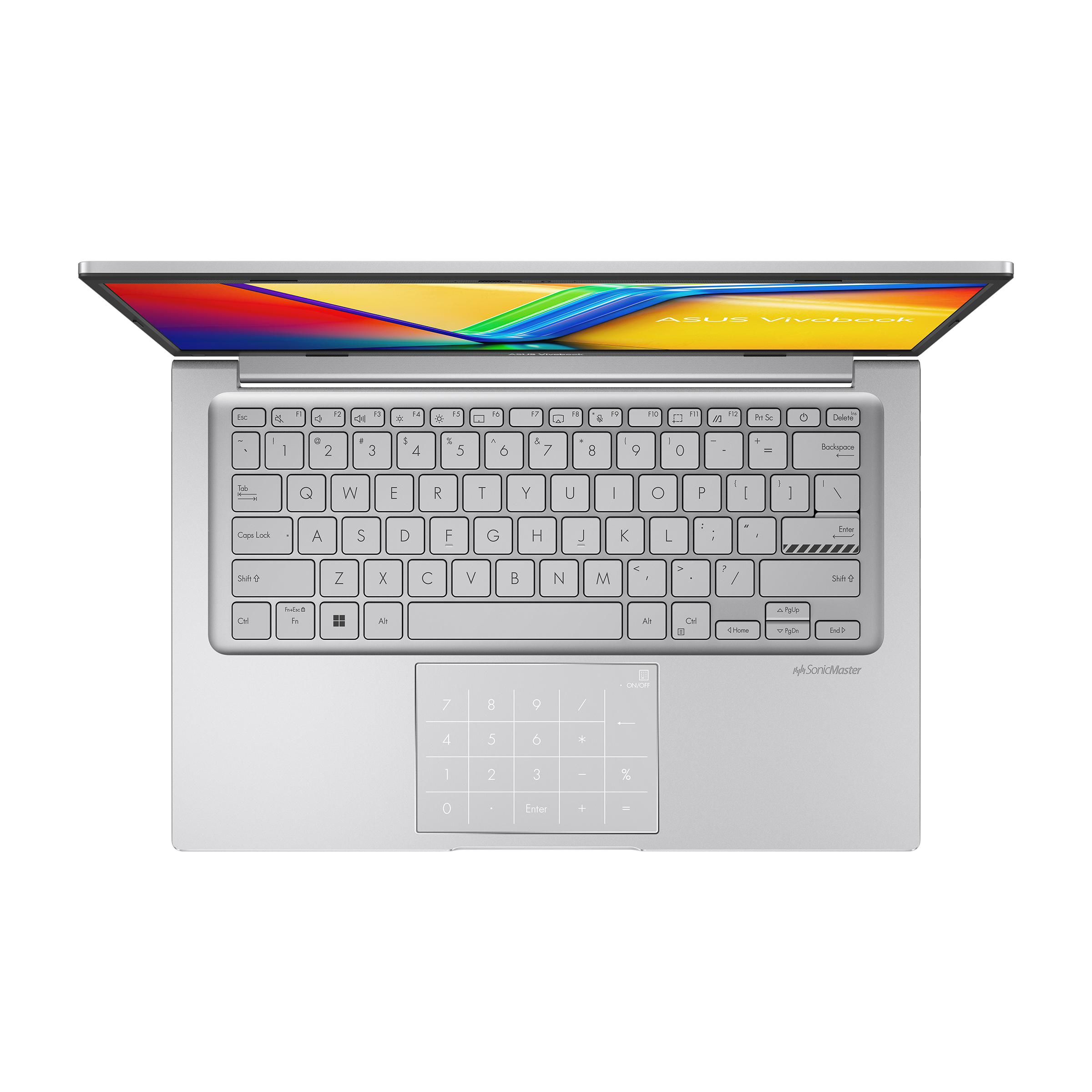 מחשב נייד Asus VivoBook 14 X1404ZA-NK651 - Core i5-1235U 1TB SSD 16GB RAM - צבע כסוף שנה אחריות ע