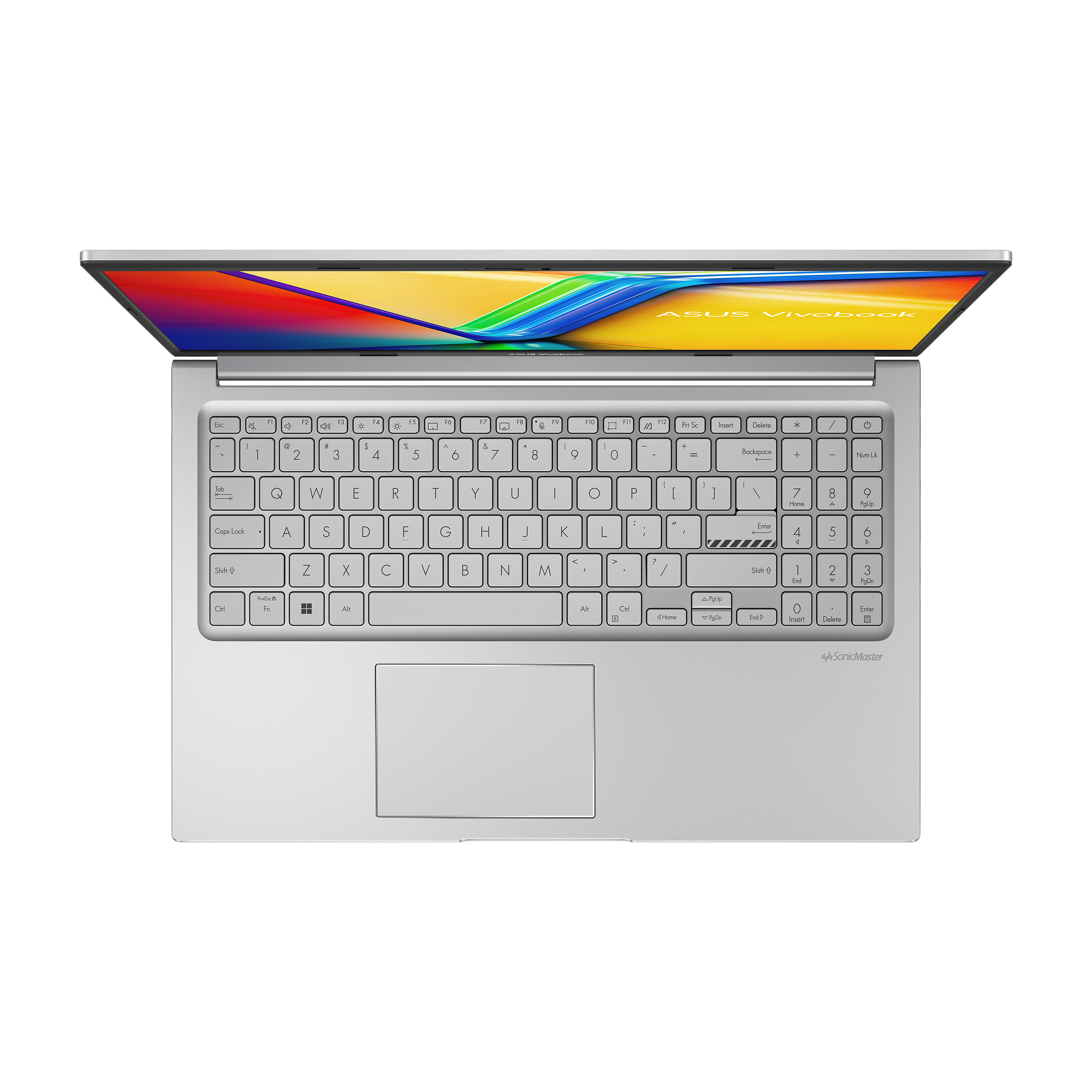 מחשב נייד Asus VivoBook 15 X1504VA-BQ128W - Core i5-1335U 512GB SSD 16GB RAM Windows 11 - צבע כסוף שנה אחריות ע