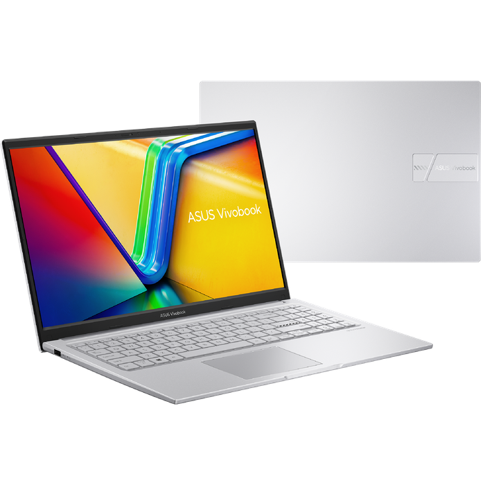 מחשב נייד Asus VivoBook 15 X1504VA-E82182W - Core i5-1334U 1TB SSD 16GB RAM Windows 11 - צבע כסוף שנה אחריות עי היבואן הרשמי