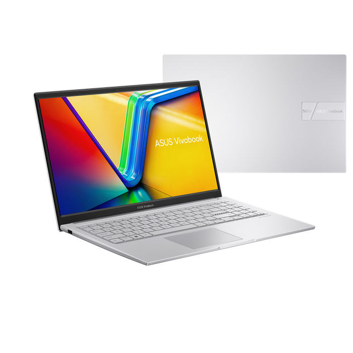 מחשב נייד Asus VivoBook 15 X1504VA-BQ128W - Core i5-1335U 512GB SSD 16GB RAM Windows 11 - צבע כסוף שנה אחריות עי היבואן הרשמי