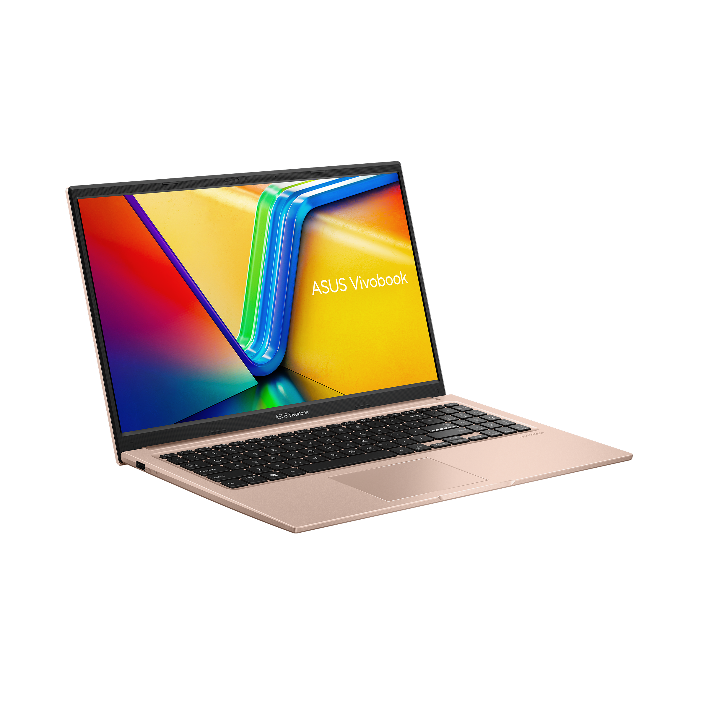 מחשב נייד Asus VivoBook 15 X1504VA-BQ130W - Core i7-1355U 1TB SSD 16GB RAM Windows 11 - צבע ורוד זהב שנה אחריות ע