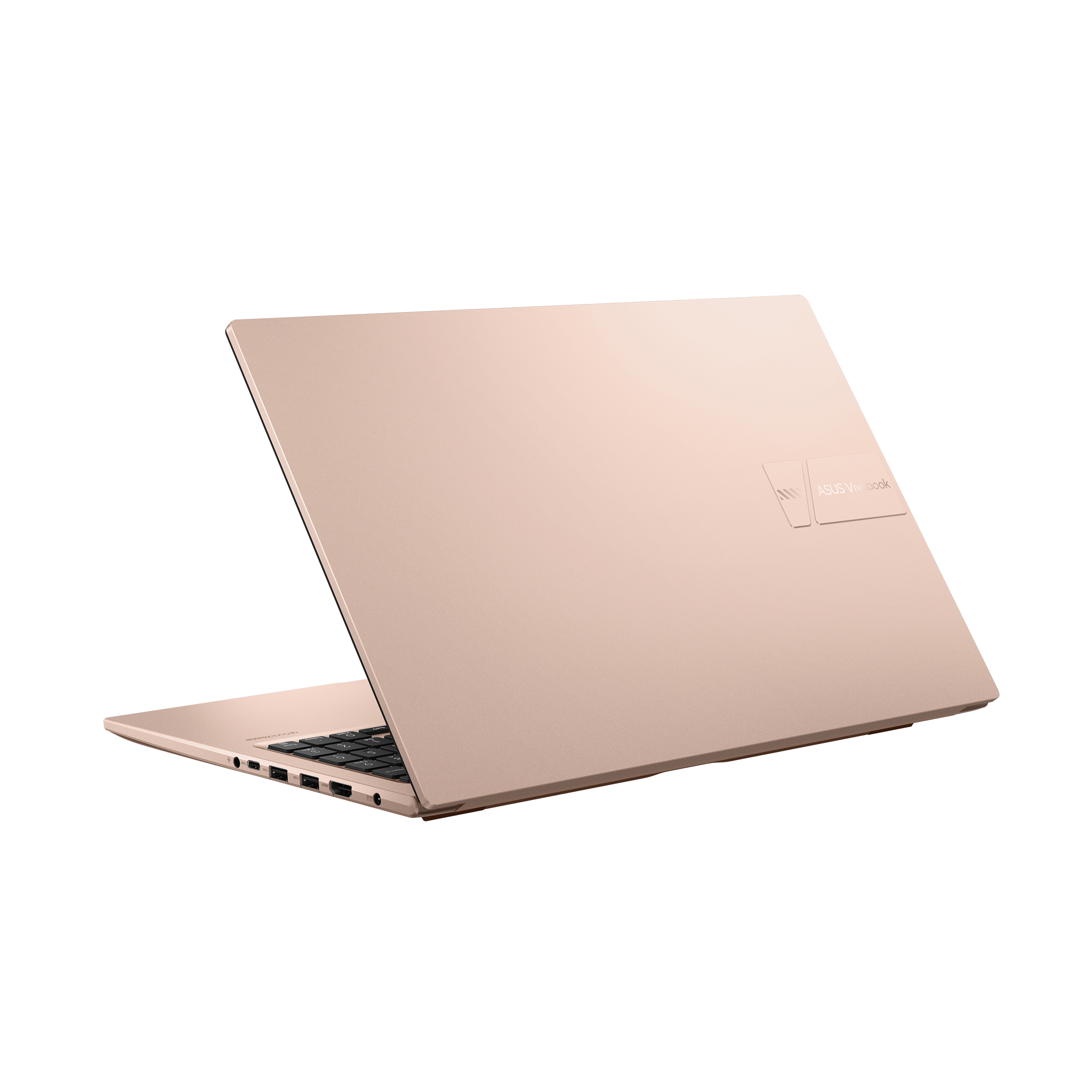 מחשב נייד Asus VivoBook 15 X1504VA-BQ130W - Core i7-1355U 1TB SSD 16GB RAM Windows 11 - צבע ורוד זהב שנה אחריות ע