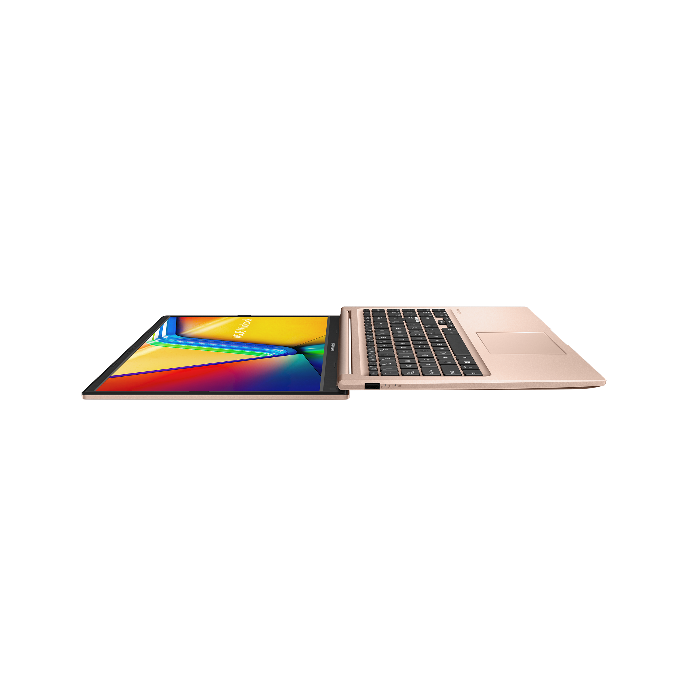 מחשב נייד Asus VivoBook 15 X1504VA-BQ130W - Core i7-1355U 1TB SSD 16GB RAM Windows 11 - צבע ורוד זהב שנה אחריות ע