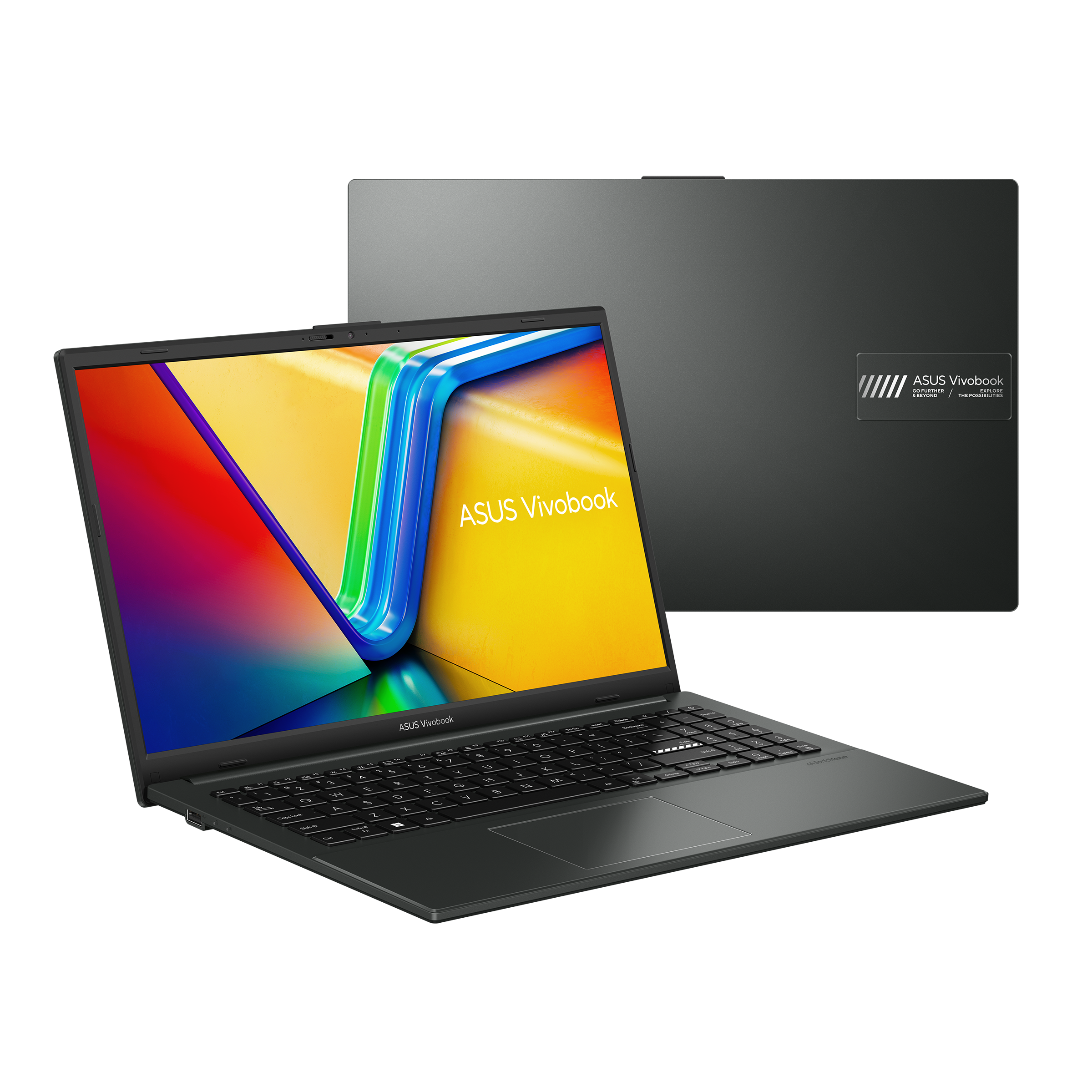 מחשב נייד Asus VivoBook Go 15 E1504GA-NJ034W - Core i3-N305 256GB 8GB RAM Windows 11s - צבע שחור שנה אחריות ע