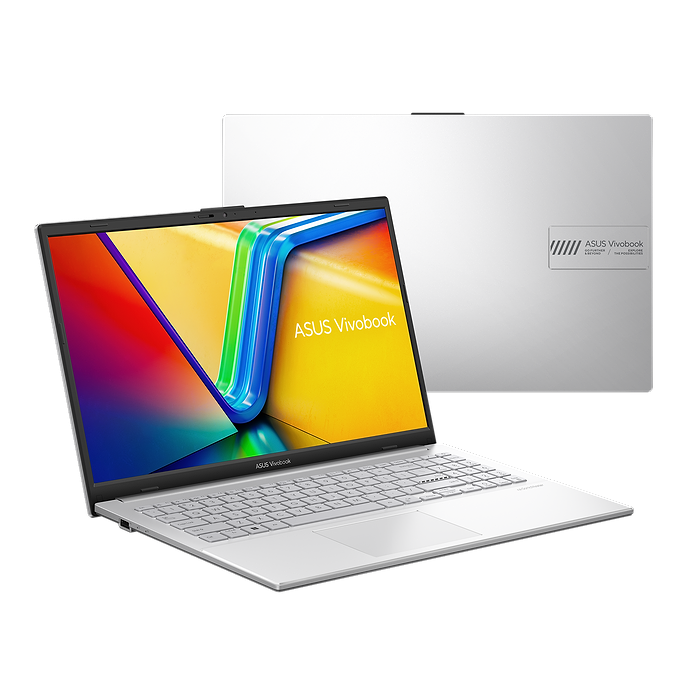 מחשב נייד Asus VivoBook GO 15 E1504GA-NJ099 - Core i3-N305 256GB 8GB RAM - צבע כסוף שנה אחריות עי היבואן הרשמי