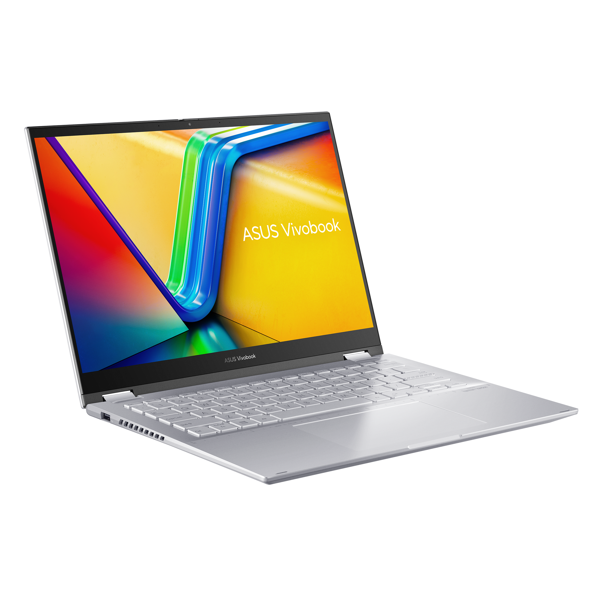 מחשב נייד עם מסך מגע Asus Vivobook S 14 Flip TP3402VA-LZ274W - Core i5-1335U 512GB SSD 16GB RAM Windows 11 - צבע כסוף שנה אחריות ע